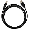 Кабель USB 2.0 AM/BM, 1.8м, чер (OAVDC001)