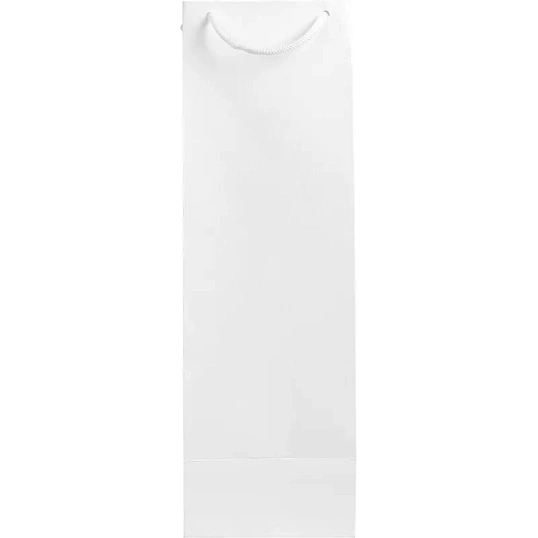 Пакет подарочный под бутылку Vindemia, белый арт.75556.60