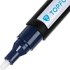 Маркер лаковый TOPFORT Industrial Plus 4 мм синий