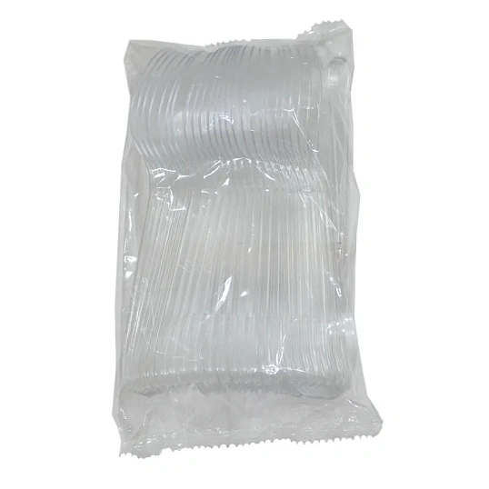 Ложка одноразовая столовая Комус, ПС, прозрачная, 18 см, 2000шт/кор