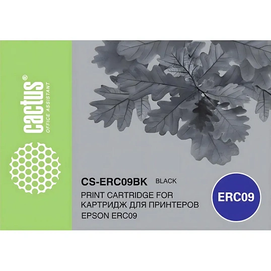Картридж матричный Cactus ERC09BK чер. для Epson ERC09
