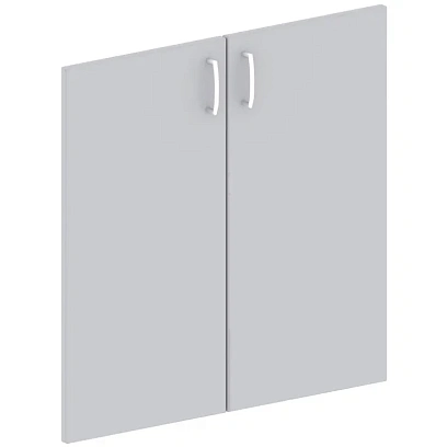 Двери Easy ЛДСП (2шт.) 908847 серый В760