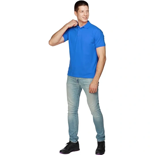 Рубашка Поло (190г.) кор.рукав васил.(XL)