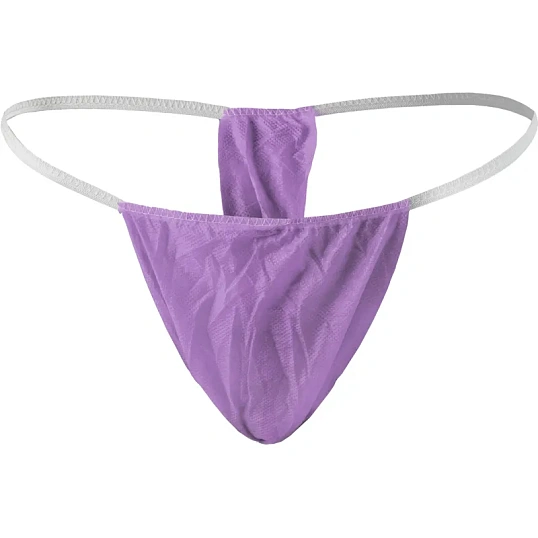 Трусы бикини женские, сиреневые, спанбонд шт/слож 25шт/уп 01-552