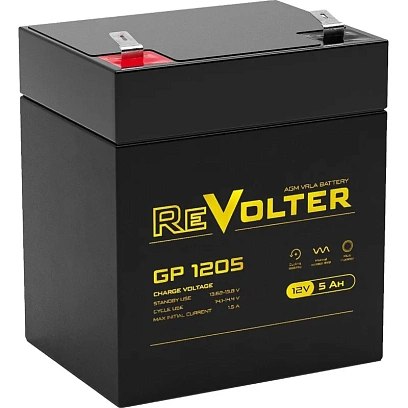 Батарея для ИБП Revolter GP 1205 (12В/5Ah)