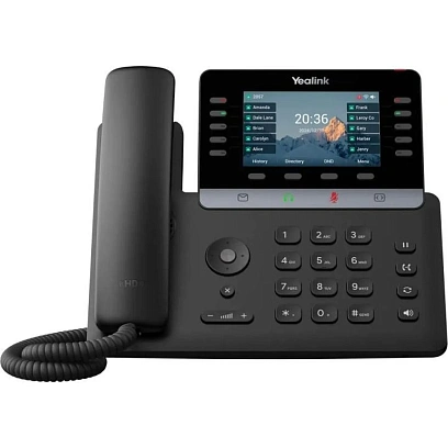 IP-телефон Yealink SIP-T74W,16 акк,Wi-Fi, 4,3 цвет,USB,BLF,PoE,GigE,без БП