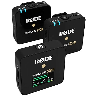 Радиосистема Rode Wireless GO II, ультракомпактная, 2-х канальн, накамерная
