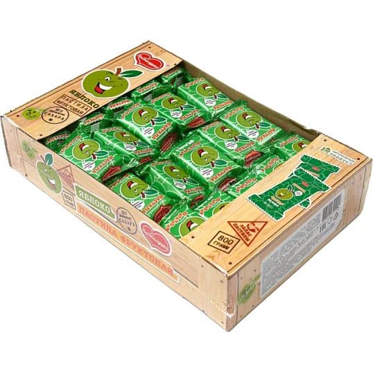 Пастила фруктовая Пастилушка натуральная Яблочная 800г