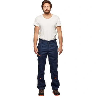 Брюки муж. л34-БР т.син/вас (р.68-70) 194-200 ( мод.БРЮ208)