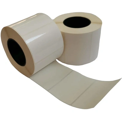 Термотрансферные этикетки ПП 58х40 700 шт/рул вт.40 16 рул/кор