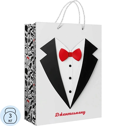 Пакет подарочный(ML) 'Джентльмену', 10000221