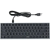 Клавиатура Acer OKW302 механичес. серебр. USB for gamer LED (ZL.KBDCC.01C)