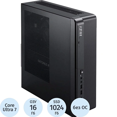 Мини ПК MSI Pro DP80 AI A2G (9S6-B20811-220)Ultra 7 265/16Gb/1TB SSD/noOS