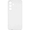 Чехол накладка PERO силикон для Samsung S25 Plus прозрачный усиленный
