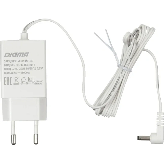 Фоторамка цифровая Digma 10.1 PF-1043 IPS 1280x800 белый пластик ПДУ Видео