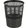 Корзина для мусора офисная 14л пластик, черная Luscan 'КР510