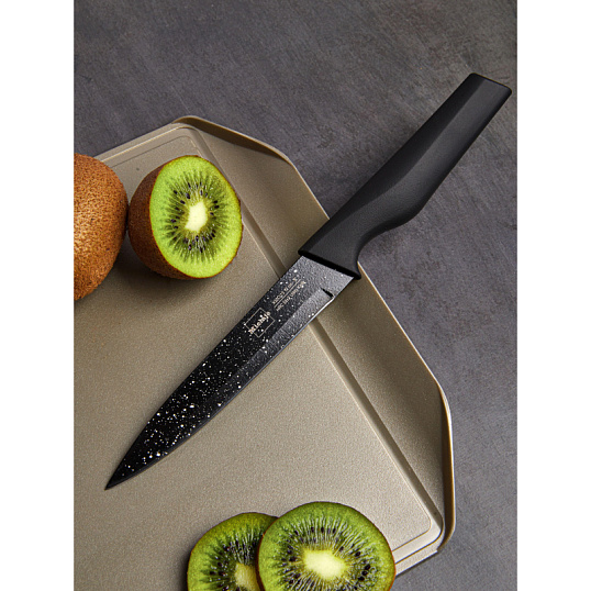 Нож кухонный Santoku 12,5  см. рукоять Soft Touch, Mielaje 81212