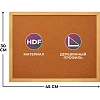 Доска пробковая HDF Attache Economy 30х45 деревян. рама
