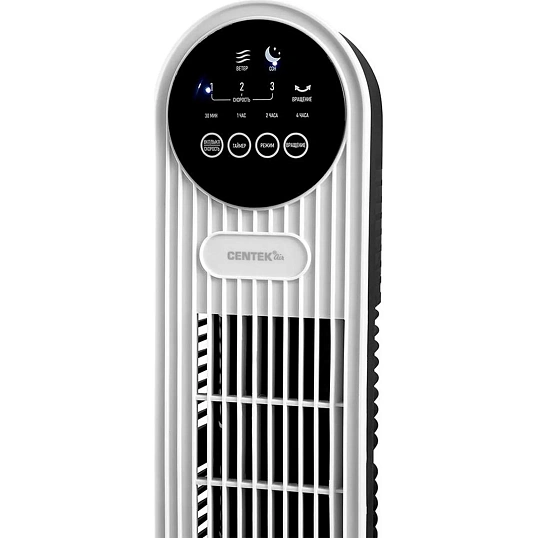Вентилятор Centek CT-5083,колонный,48Вт/78см/3 скор/40/LED-дисп/Тайм 7.5ч