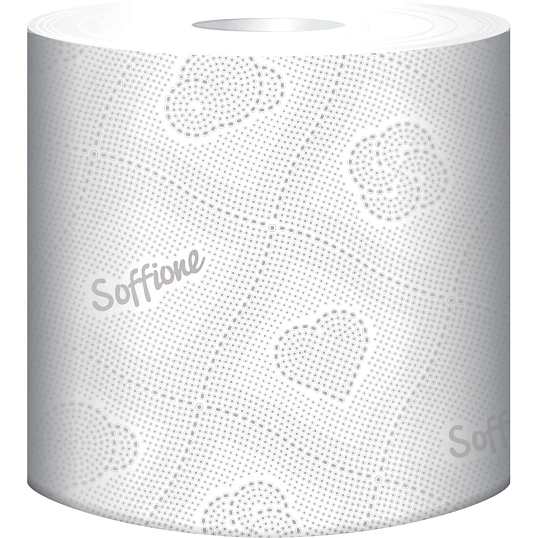 Бумага туалетная Soffione Smart 3сл белая 15,12м 32рул/уп