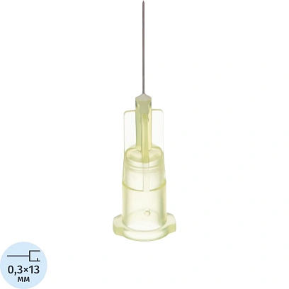 Игла инъекционная (для мезотерапии) 30G (0,3x13мм) Paramed 100 шт/уп