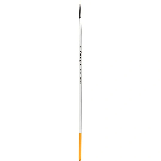 Кисть художественная Комус Арт синтетика жесткая,круглая,№0, длинная ручка