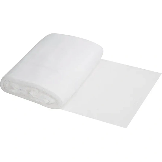 Полотно техническое ВАФЕЛЬНОЕ отбеленное, рулон 0,4х50м, пл. 120 г/м2