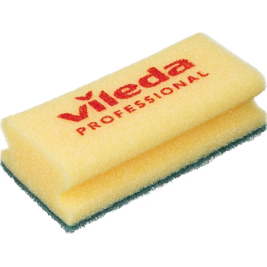 Губки абразивная Vileda средней жесткости, 7,10шт. 101404