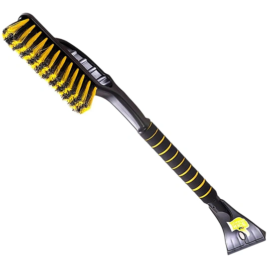 Щетка для снега со скребком, теплая ручка,  Nice Touch 65 см