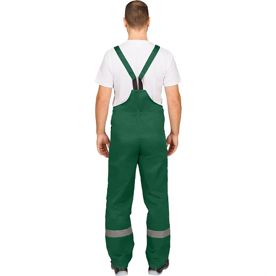 Костюм лет муж (куртка, пк) л16 с СОП зел/желт 128-132/182-188