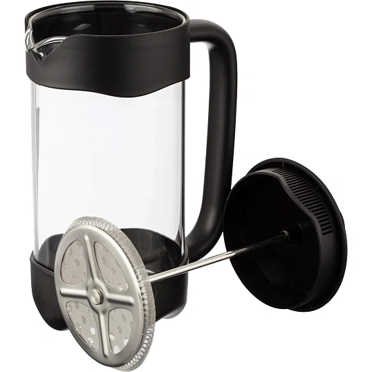 Френч-пресс 1000мл Каската боросил.стекло, пластик ручка (B094)