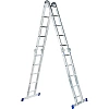 Лестница шарнирная алюминиевая 4х5 ступеней Комус      