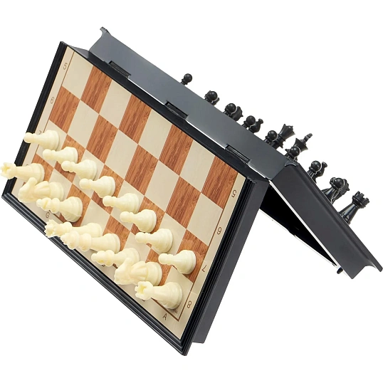 Настольная игра Магнитные шахматы 'Шахматы' из пластика,  24x24 см,2996845