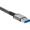 Кабель USB3.2 Gen2, AM->CM, 10Gbs, All Shell 1м VCOM <CU401M-1M