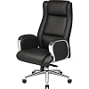Кресло BN_Jl_Руководителя Echair-545 ML кожа черная, хром