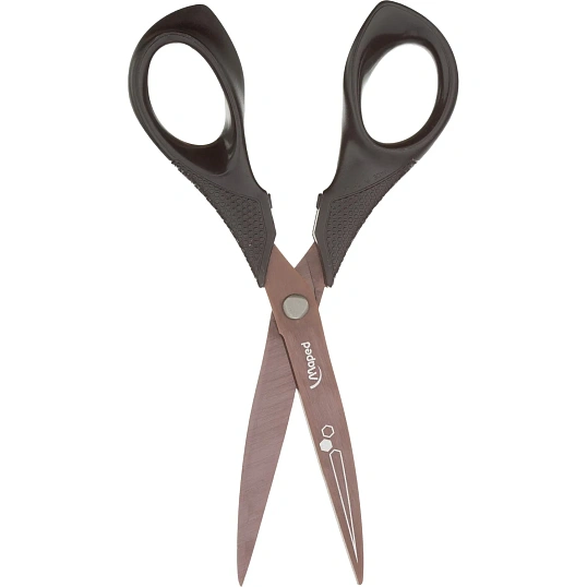 Ножницы Maped TITANIUM 170мм,титан.покр.,эргономич.пласт.ручки,черн,684110