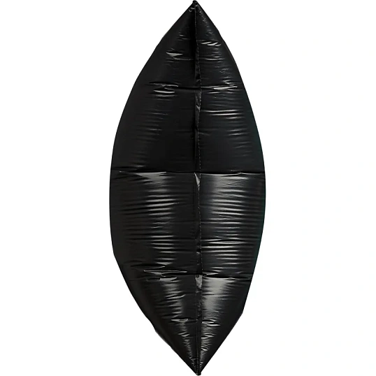 Мешки для мусора ПВД 120л 35мкм 20шт/рул черные 68х110см Luscan