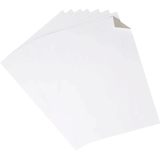 Картон белый  8л,А4 мелованный Отличник