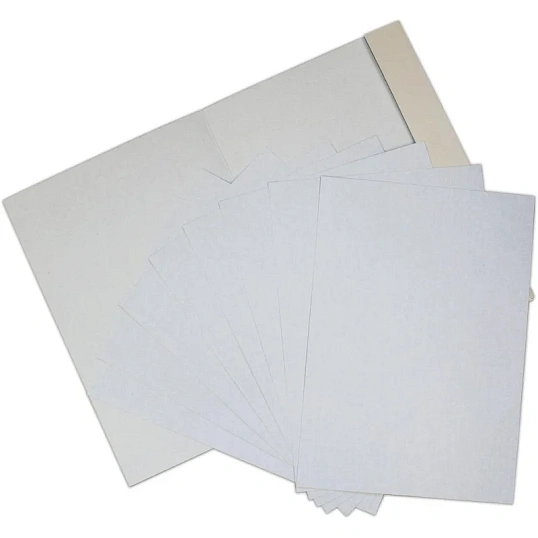 Картон белый 8л,А4 Луч Школа творчества немелованный в папке 1792-08