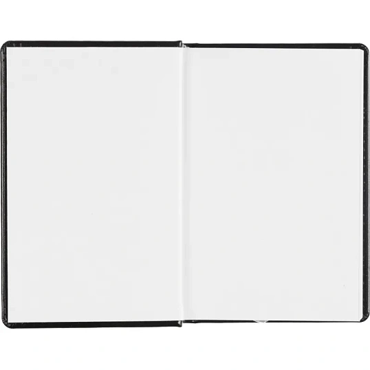 Ежедневник датированный 2026, черный,А6, 100х150 мм,336 стр,Agenda