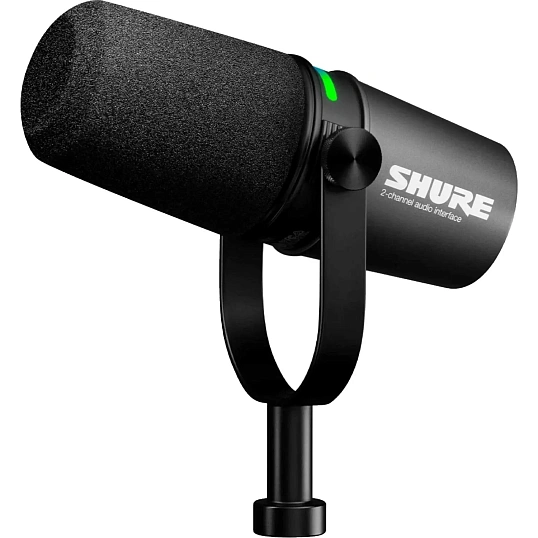 Микрофон Shure MOTIV MV7i, цифровой, со встроенным аудиоинтерфейсом, USB