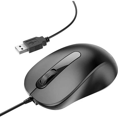 Мышь компьютерная BOROFONE BG4 черный (82976)