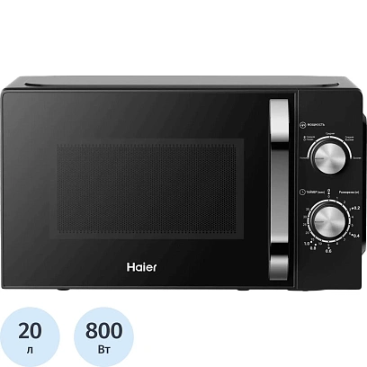 Микроволновая печь Haier HMB-MM208BA, 20 л., 800 вт., черная (TD0039502RU)