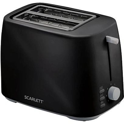 Тостер Scarlett SC-TM11068, 800 Вт, черный