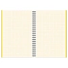 Бизнес-тетрадь А4,150л,кл,плас.спир.Attache Selection SPRING BOOK жел 84232