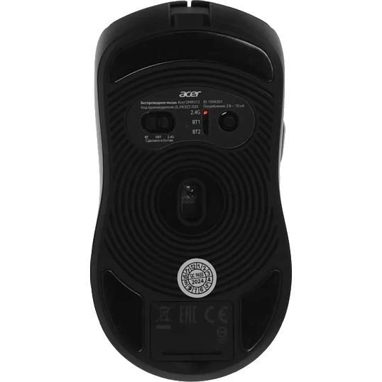 Мышь компьютерная Acer OMR312 беспроводная черная  [ZL.MCECC.035