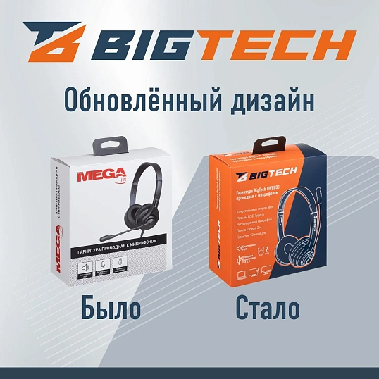 Гарнитура  HWH003 проводные с микрофоном USB 2.0/регулятор/2м