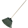 Метла плоская пластиковая с черенком (ширина рабочей части 38 см)