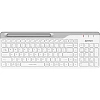 Клавиатура A4Tech Fstyler (FBK25 WHITE) белый/серый USB беспроводн/BT/Radio