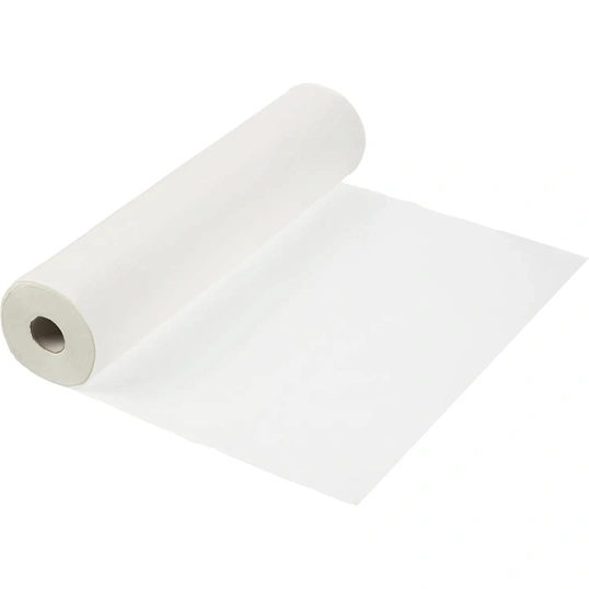 Простыни бумажные Jasmin 2х сл. 50 м. белые, 6 рул/уп